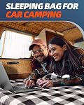 MEREZA Flannel Double Sleeping Bag for Adults Cold Weather, XL Queen Size Sleeping Bag for All Season 2 Person Big and Tall Sleeping Bags for Camping 0 Degree with Pillow