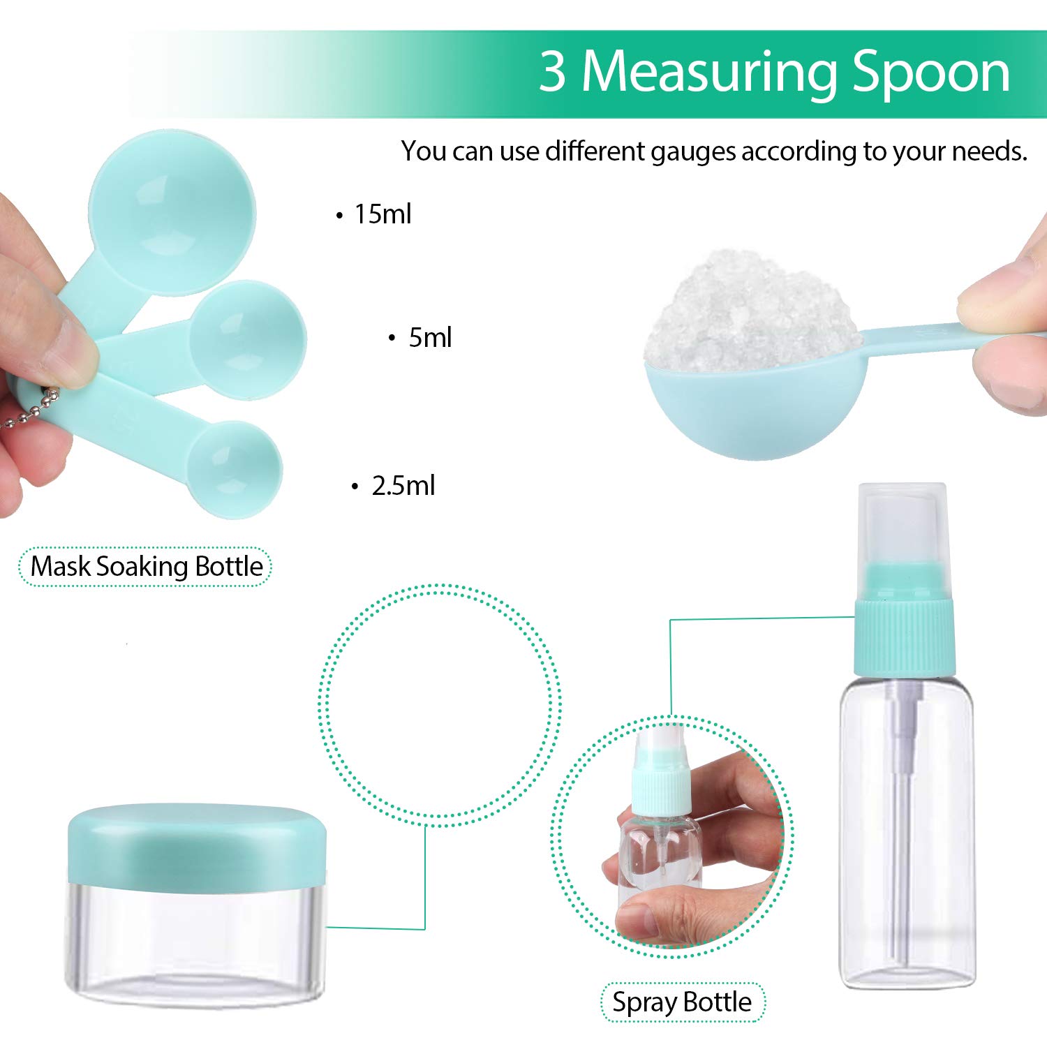 Face Mask Mixing Bowl Set, Fa...B08CB3W6L7