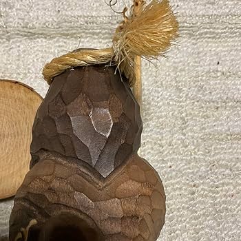 砂澤一雄作品　アイヌエカシ像　木彫り　【砂澤ビッキ氏の実弟】。2000年作品。 Amazon.co.jp: 砂澤一雄作品 アイヌエカシ像 木彫り 砂澤ビッキ