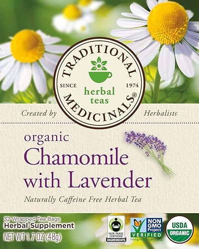 Vista 13 de Traditional Medicinals - Té de hierbas orgánico de manzanilla