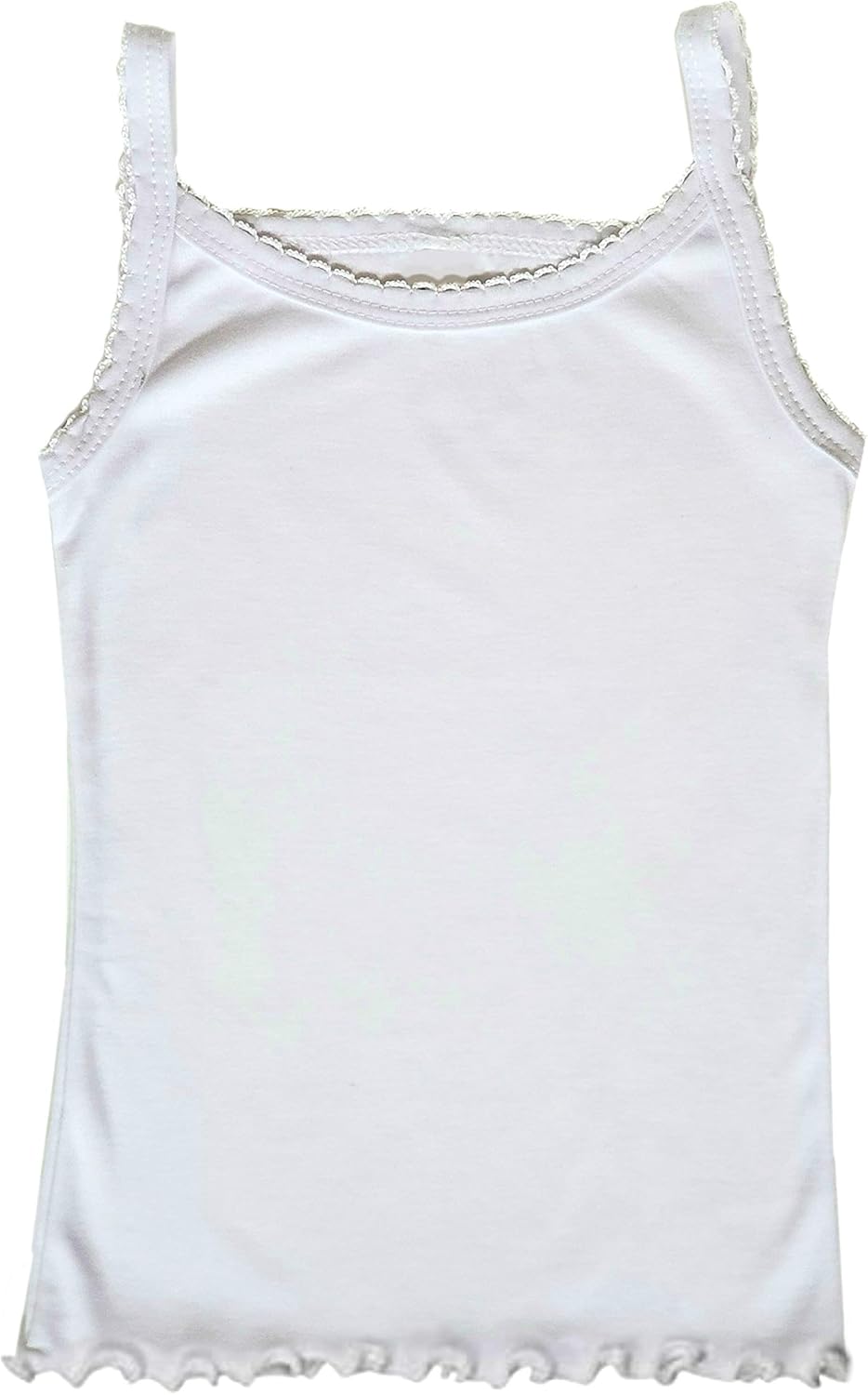 B-One Kids Girls' Matching Cotton Camisole Tank Top Undershirt & Underwear 8 Piece Set