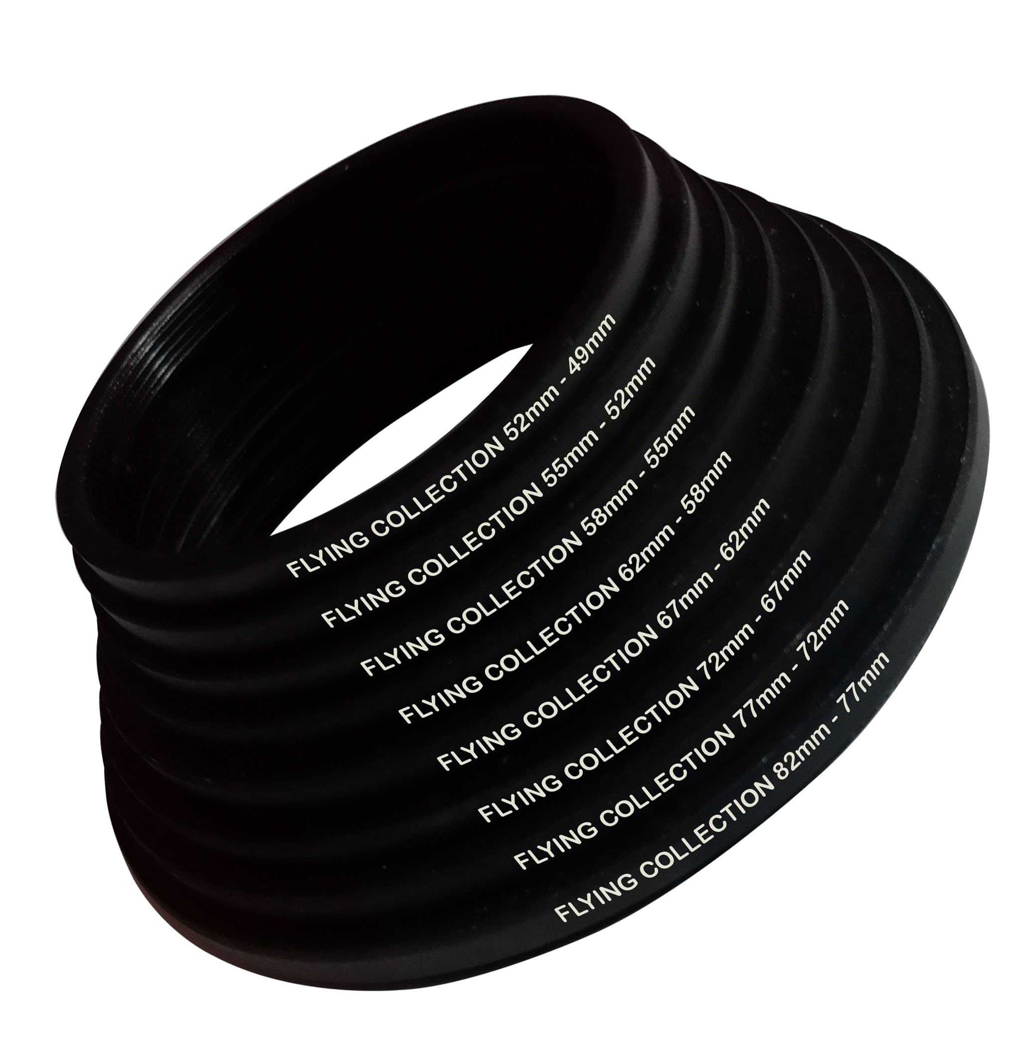 FLYING COLLECTION® 82mm-49mm Lens Filter Step Down CONVERTION Rings Set [82mm-49mm] Step Down Ring