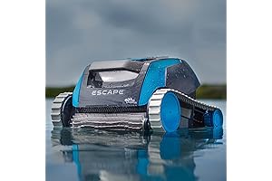Escape Robotic Pool Cleaner (2024 Model) - Fast Cleaning Dolphin Edition