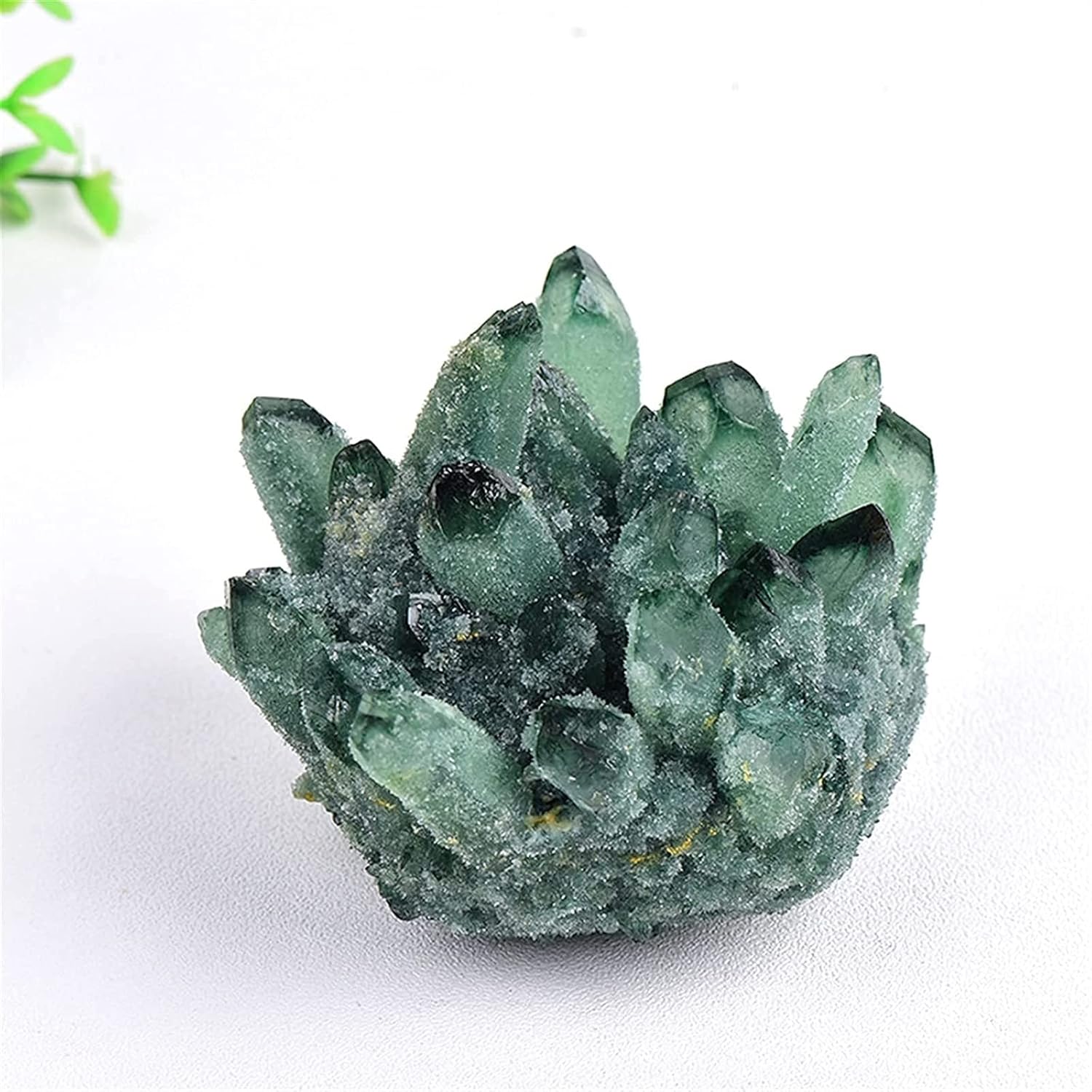 JRBJWYVV ミネラル s 1ピース ナチュラル グリーン シトリン クォーツ クラスター サンプル ドット 生 クリスタル デ