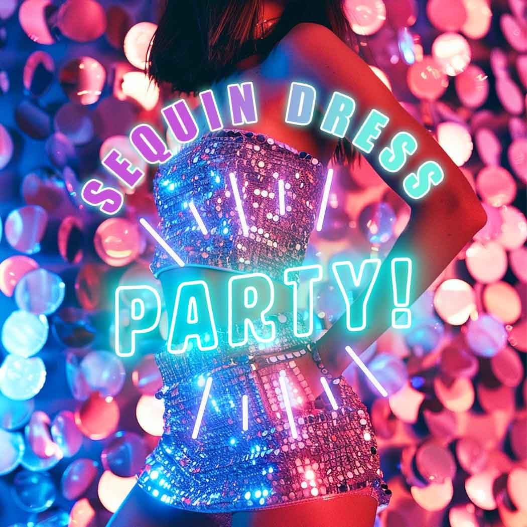 JEWEKY Sparkly Sequin Dress Black Sleeveless Bodycon Dresses New Year Party Nightclub Rave Costume Dress for Women - Image 4