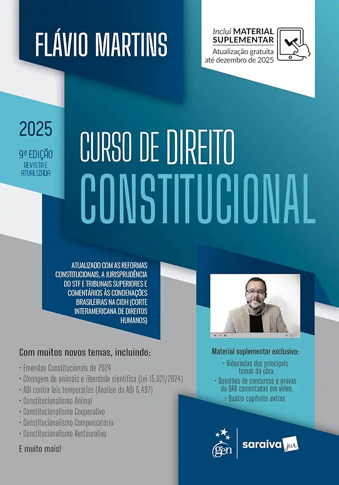 Curso de Direito Constitucional - 9ª Edição 2025