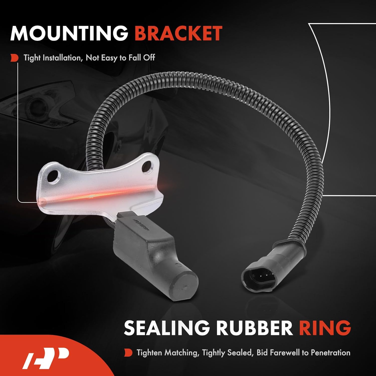 A-Premium Engine Crankshaft Position Sensor Compatible with Jeep Grand Cherokee & Dodge Dakota 1994 1995 1996, Ram 1500 2500 3500, B1500, B2500, B3500, 3.9L 5.2L 5.9L, Auto Trans., Replace# 68407879AA