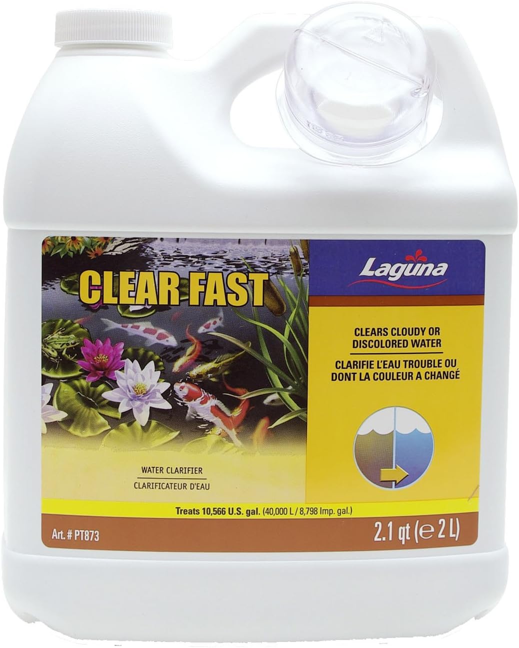 Laguna Clear Fast Pond Water Clarifier, 67.5-Ounces
