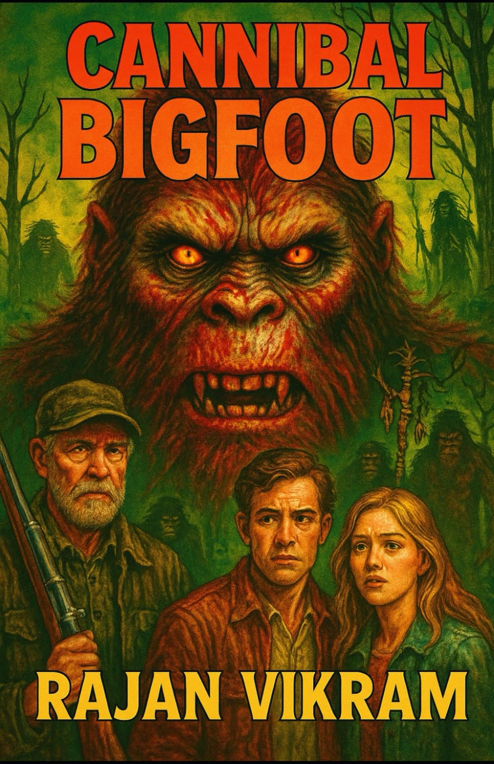 Cannibal Bigfoot: A Cryptid Horror Thriller of Blood Curses and Cannibals (Cannibal Cryptoids)