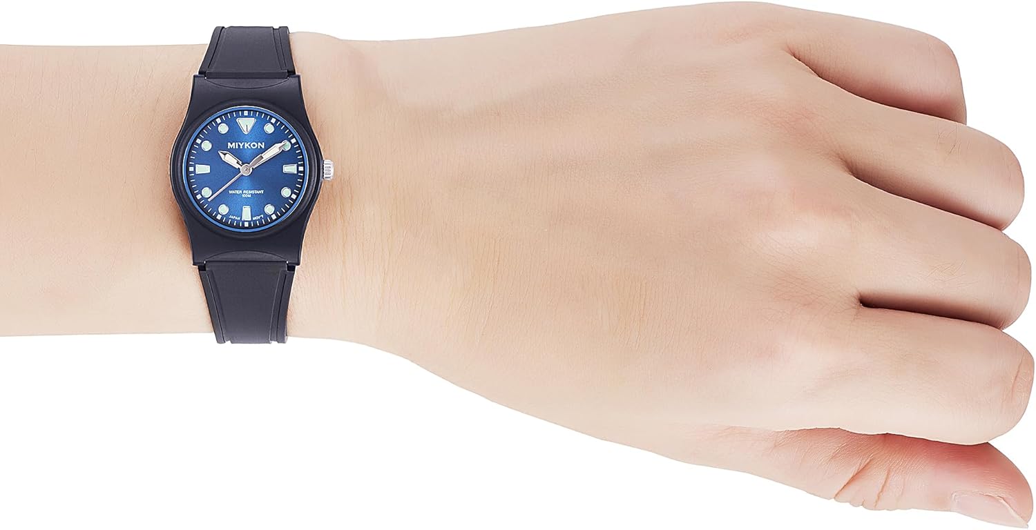 Miykon Women's Dainty Nurse Watch – Easy Reader Analog Watch, Lightweight Durable Resin, Second Hand, 4-Year Battery, Japanese Quartz, 100M Water Resistant - Image 4