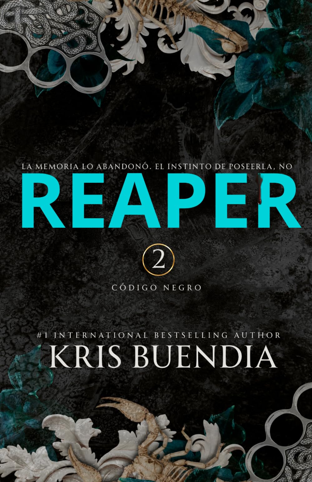 Reaper (Interior a Color): Un Why Choose Dark Romance letal (Código Negro)