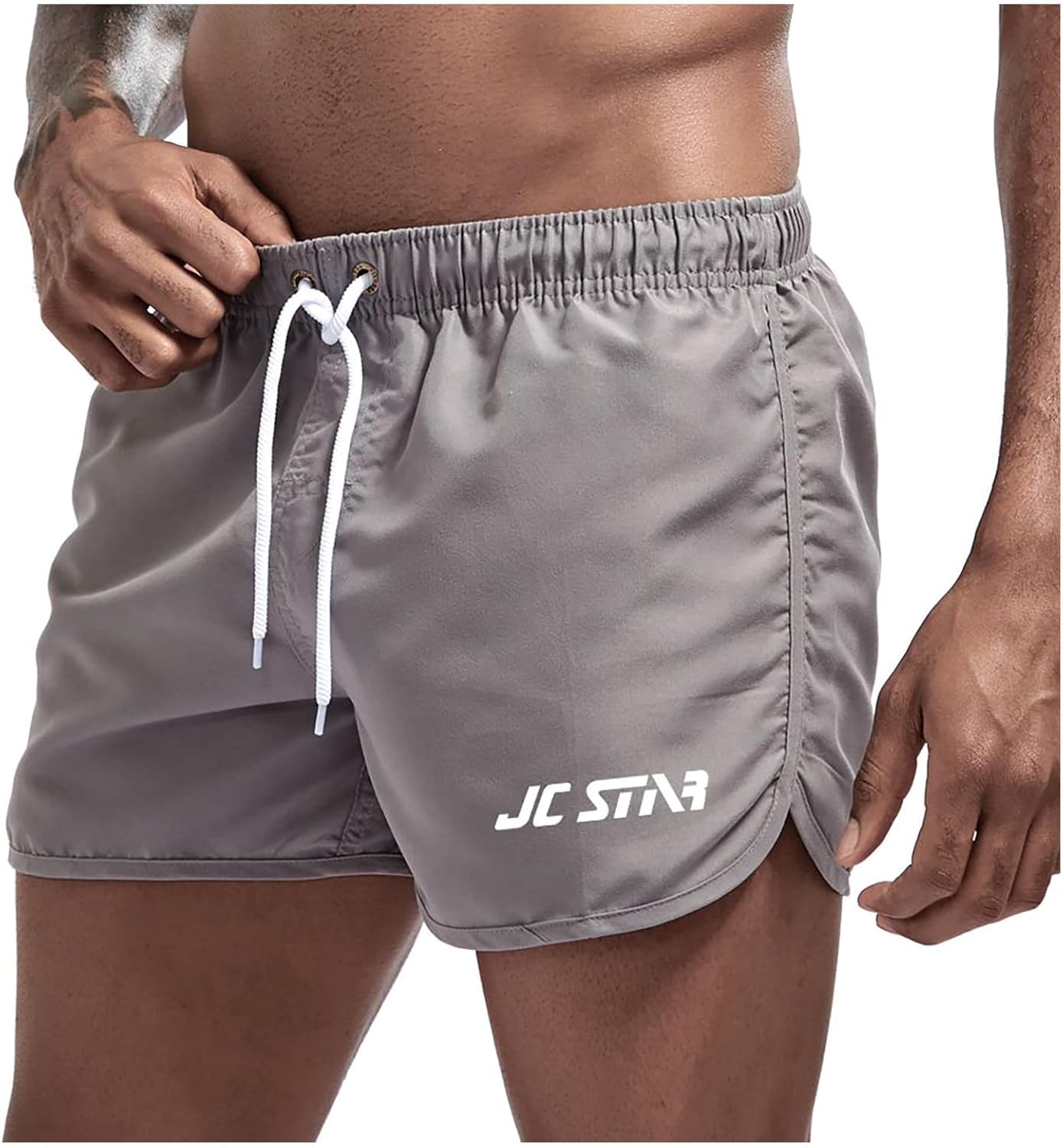 Uxxnjfg Badehose Herren Kurz - Schnelltrocknend Mit Mesh-Futter