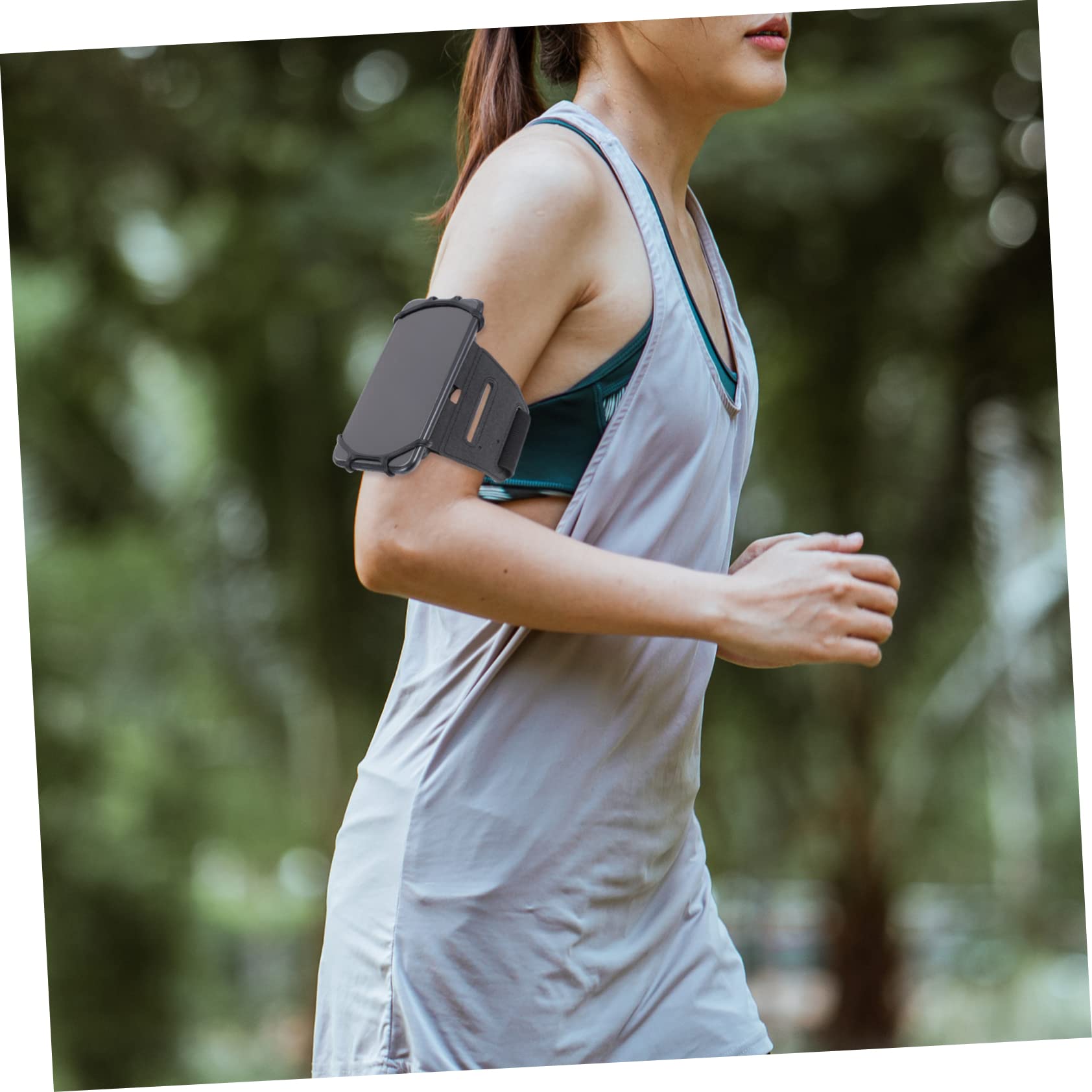 DOITOOL 2piezas Brazalete Deportivo para Móvil Soporte De Telefono para Correr y Ciclismo para Actividades Al Aire Compatible Smartphones Diseño Acceso Pantalla Táctil