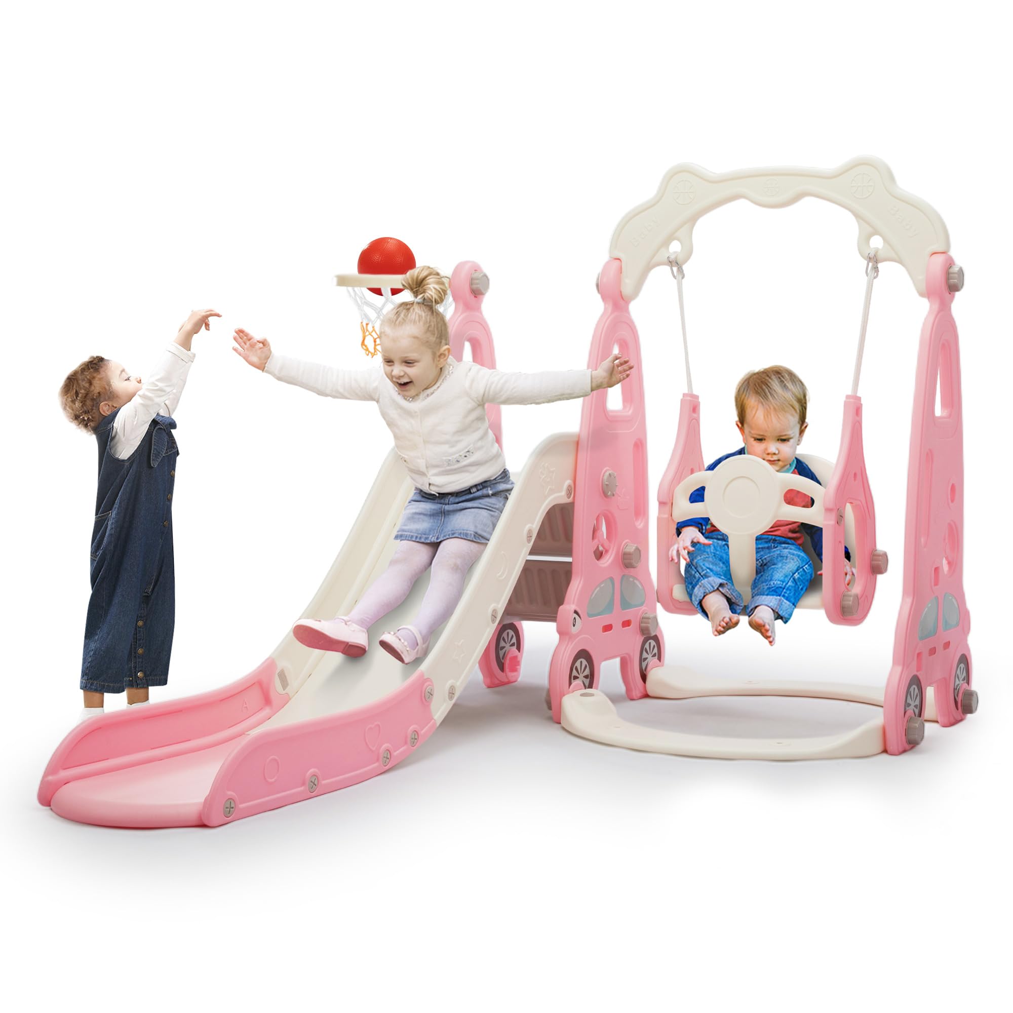 その他 4in1 Box SmartBoom's Play within a Play Amazon.com: 4 in 1 Slide Climber Swing Set, Freestanding Toddler