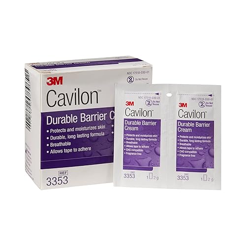 3M Cavilon Durable Barrier Cream, 3353, 0.07 oz Sobre, 240 bolsitascaja