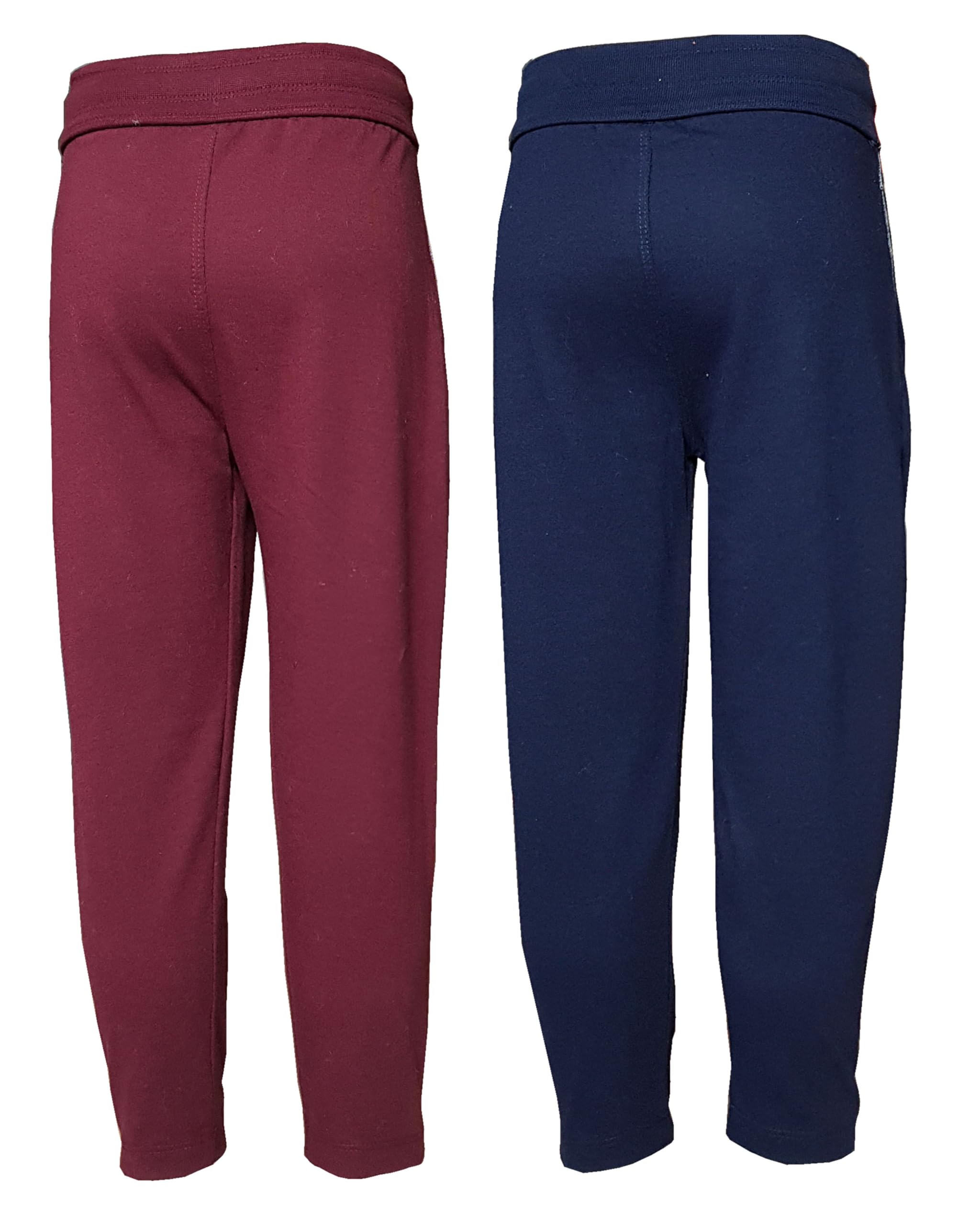Sam & Rash Boys Cotton Pajama Pants, Kids Trackpants (Pack of 2) (in, Age, 13 Years, 14 Years, Regular, Blue-Wine) - Image 2 thumbnail
