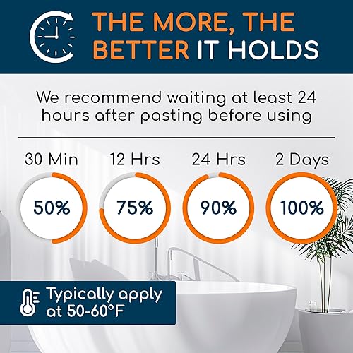 Miniatura 8 de GLUIT Ganchos transparentes de plástico adhesivo para pared sin taladros, 20 unidades