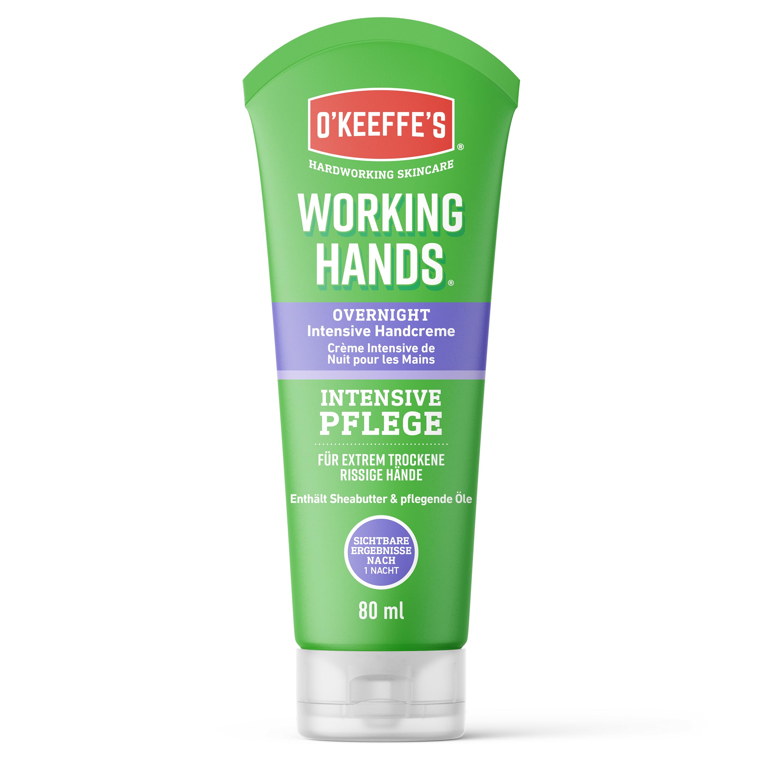 O'Keeffe's Working Hands Overnight tubka 80 ml