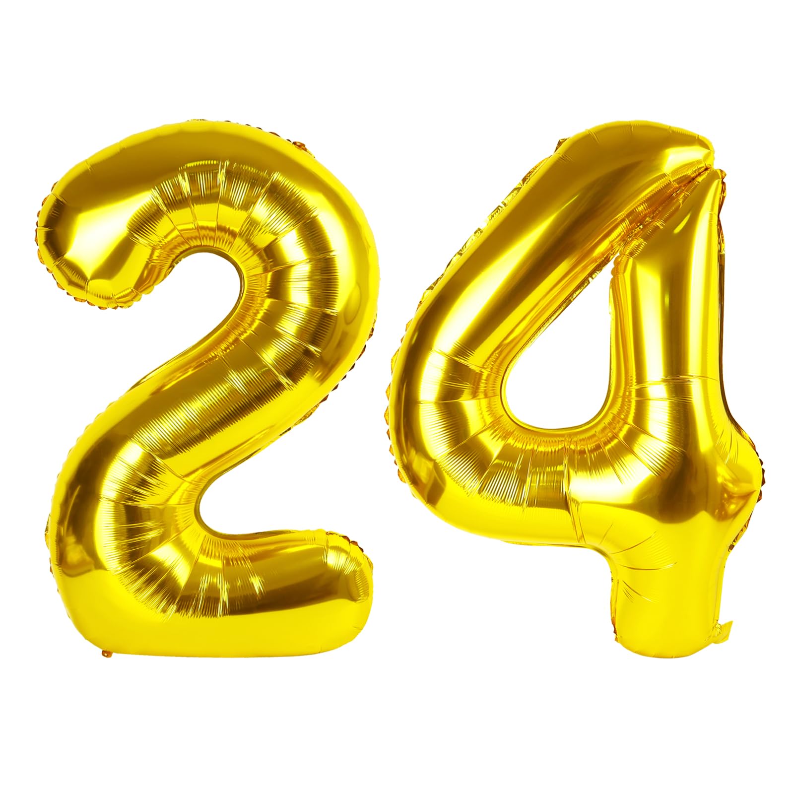 Number Balloons Gold 24 Balloon 40 inch for 24 42 Birthday Party Decoration