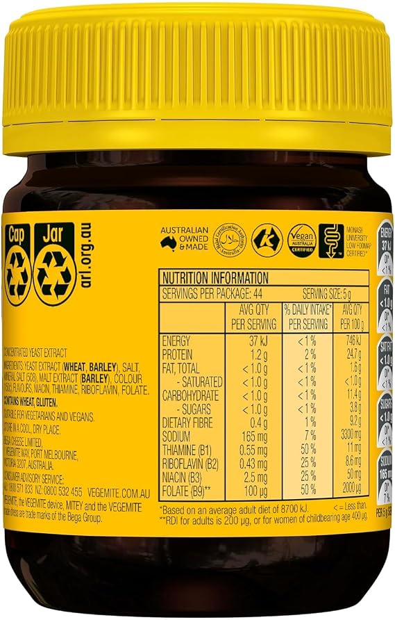 Kraft Vegemite 220G