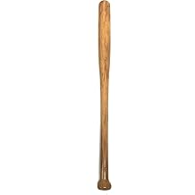 Baseball Bat Flexible Foam Rubber Prop with Fiberglass Core - Light Wood Grain - Light Wood Grain