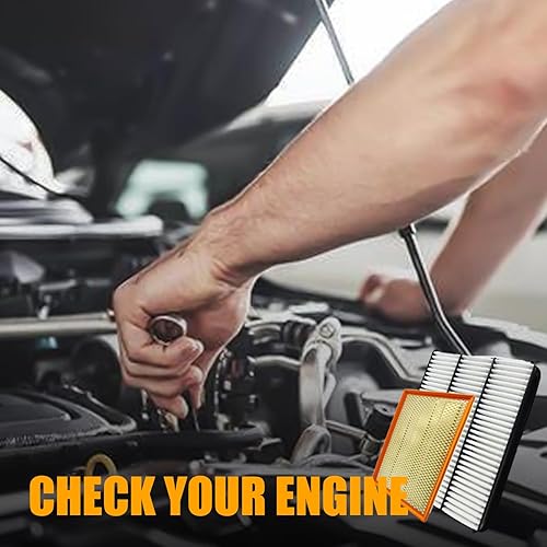 Miniatura 5 de Filtro de aire de motor HME11896 para TUNDRA 2022, TUNDRA 2023, TUNDRA 2024, SEQUOIA 2023, SEQUOIA 2024, Reemplazo para 17801-F4010