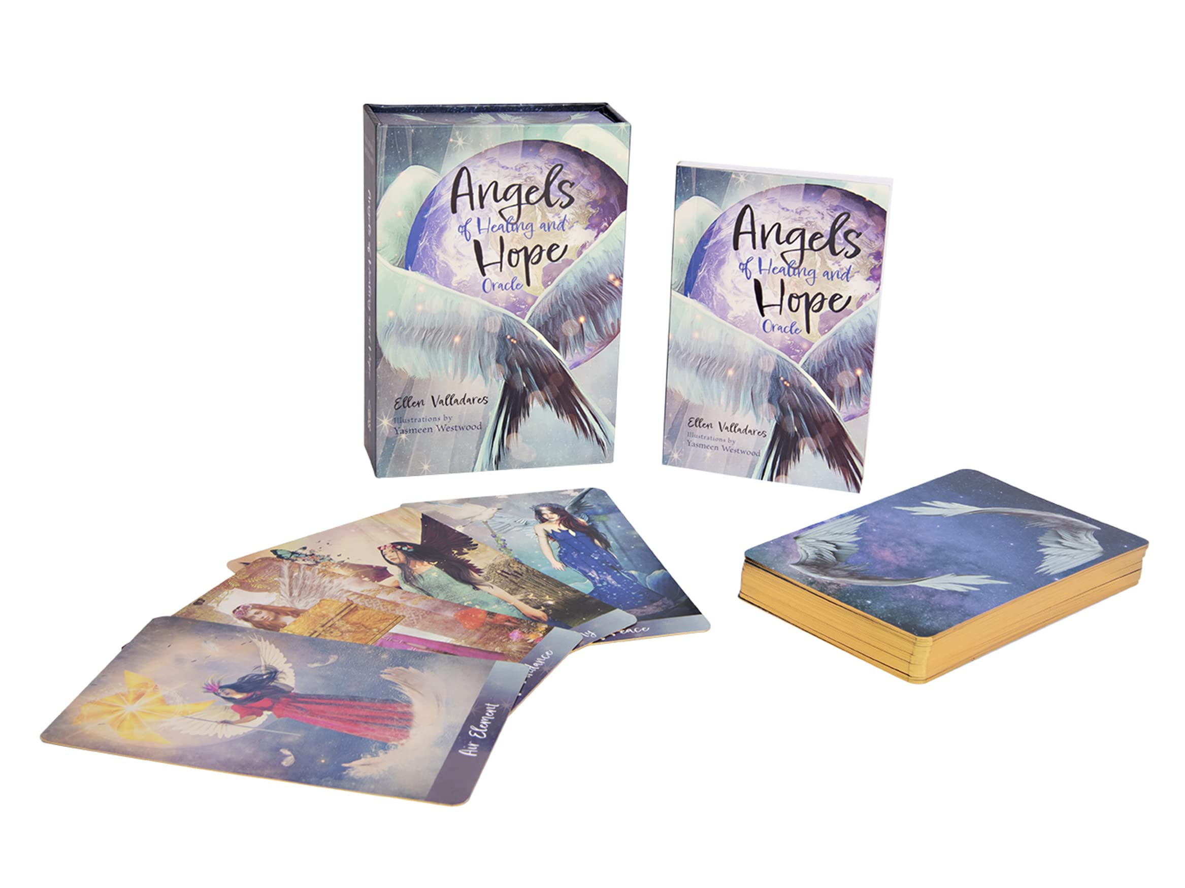 Angels of Healing and Hope Oracle : (Oracle Kit Box Set with 44 Cards and Guide Book)