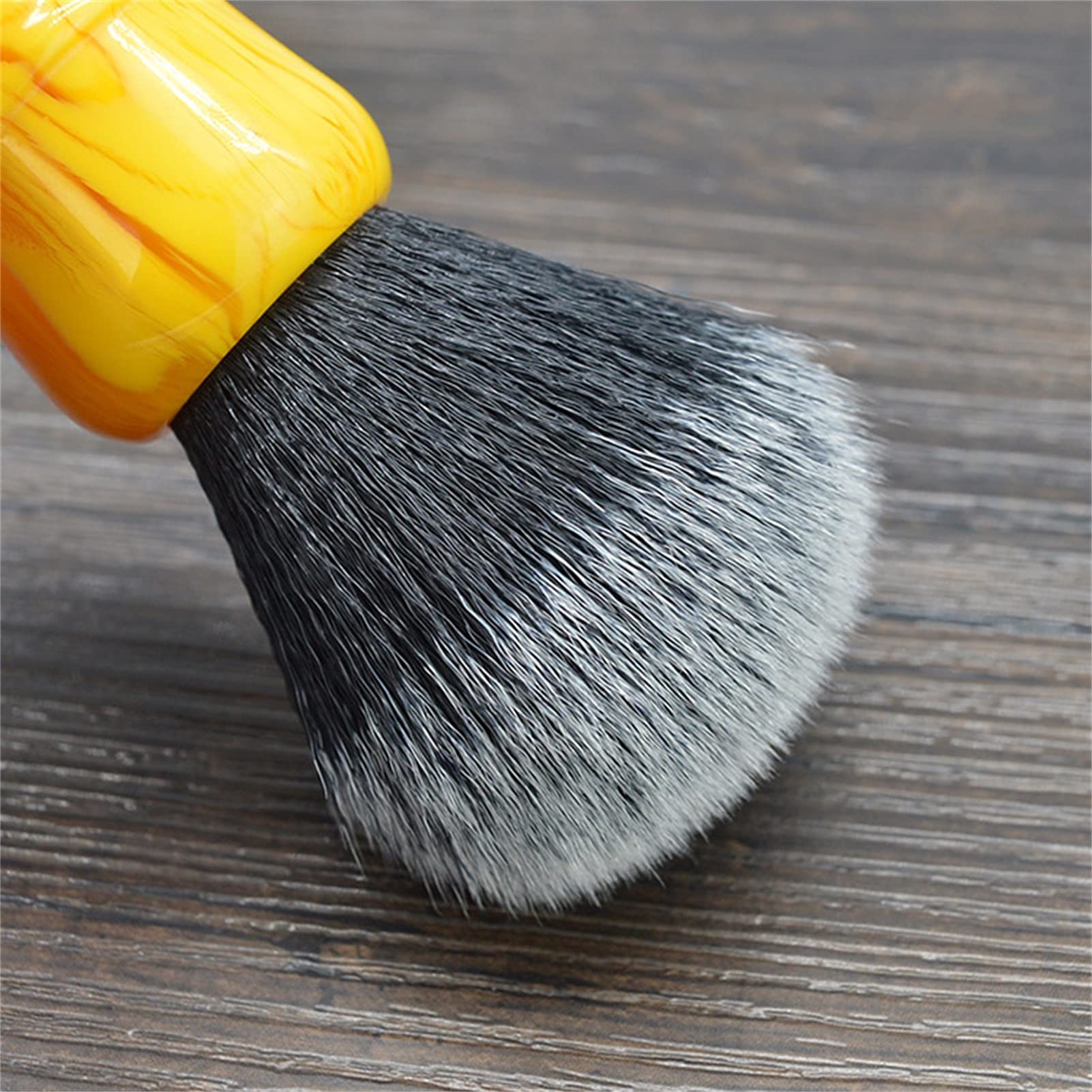 AnSafe Brocha de Afeitar Hecho a Mano Barba Espuma Cepillo Hombre Portátil Durable Brocha de Afeitar húmeda