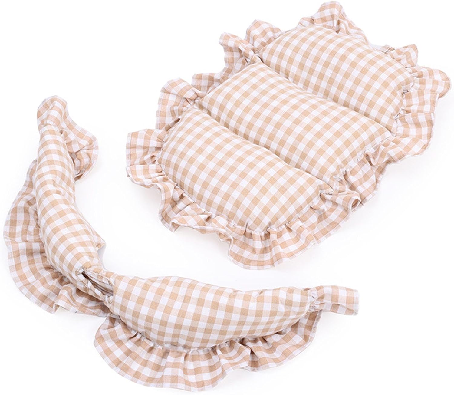 Dog Strollers Mat with Pillow for Winter Warm Travel Camping Accessories Warming Cushion for Pushchair Camping Supply Pet Pushchair Pad