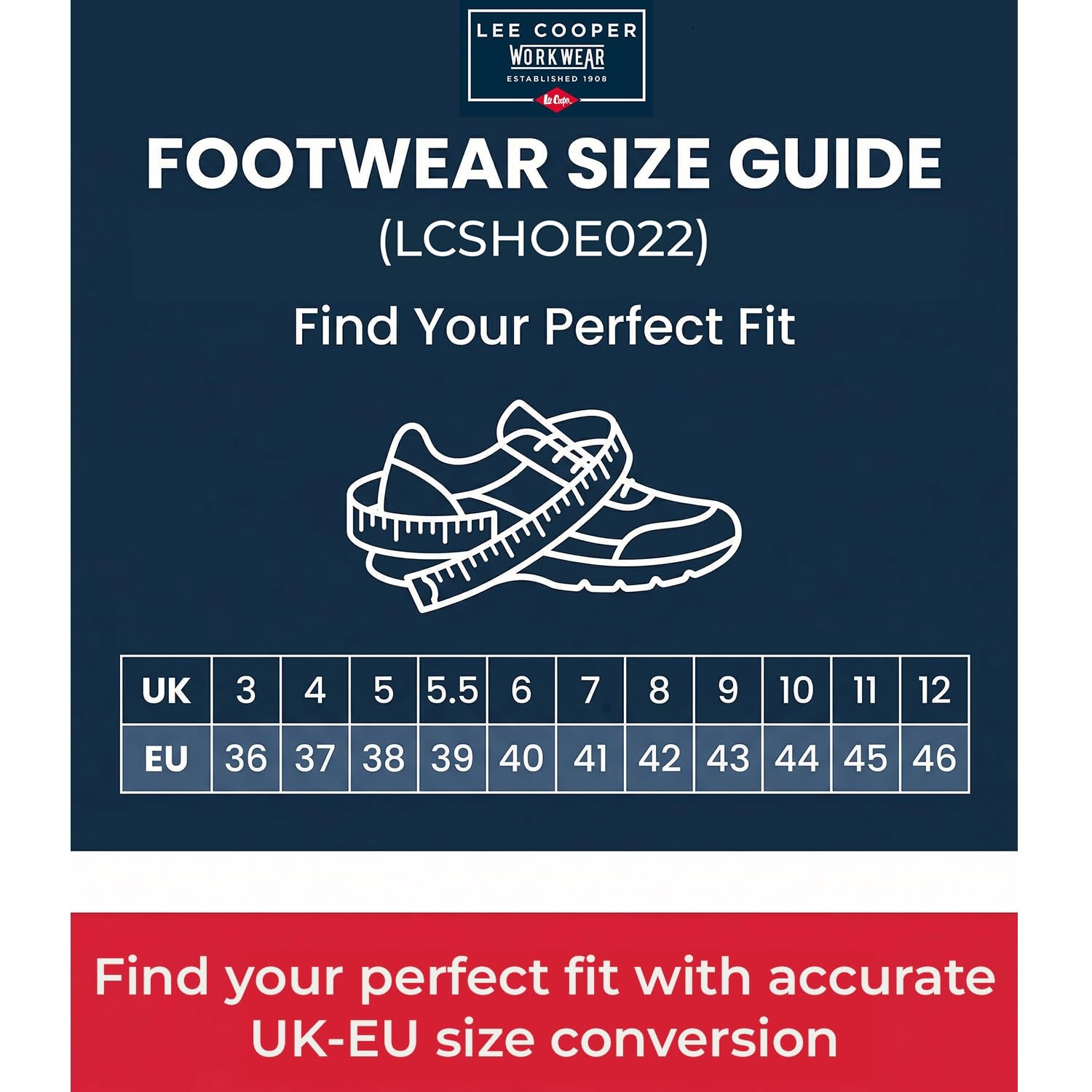 Lee Cooper LCSHOE022 Unisexowe obuwie ochronne robocze w stylu baseballowym z metalowym podnoskiem antypoślizgowe lekkie