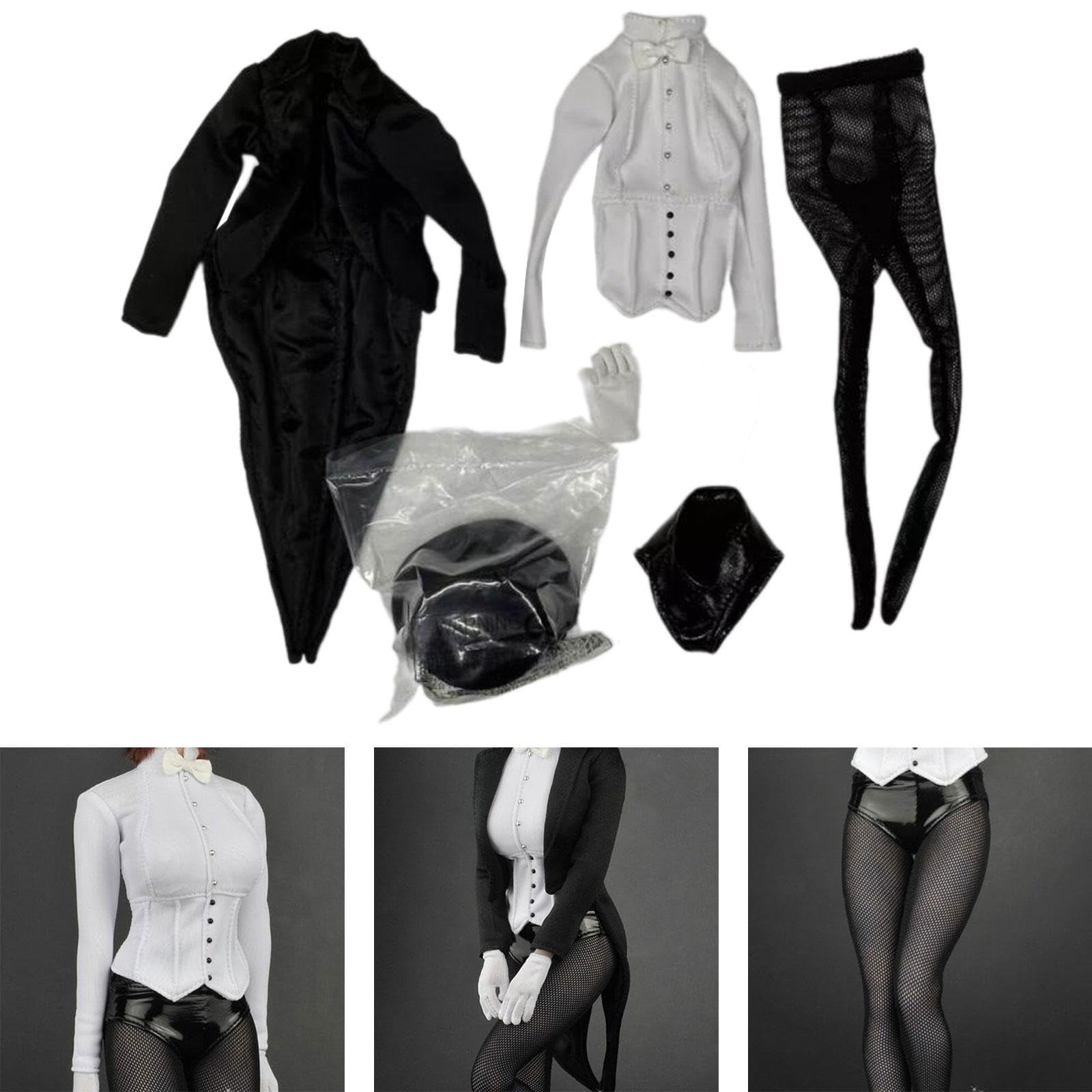 Amazon | Dickly 1/6 アクションフィギュア タキシードセット 衣装