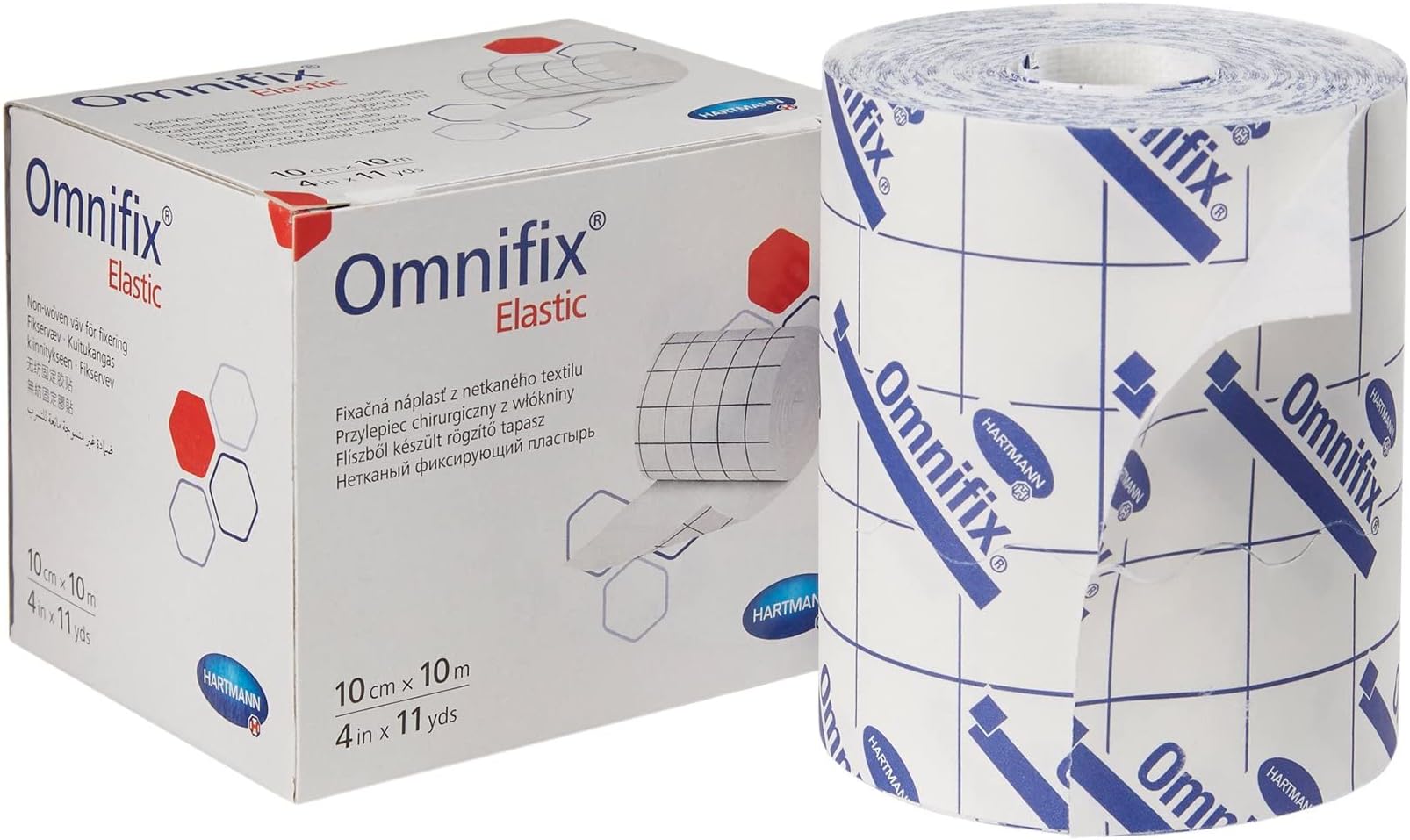 Dressing Retention Tape, Skin Friendly Nonwoven 4 Inch X 10 Yard White, 900603 - One Roll