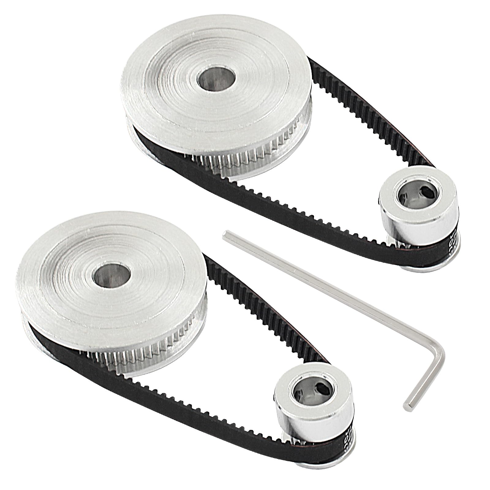 GT2 Synchronous Wheel 20&60 Teeth 5mm Bore, 2Pcs Set — Amazon image 6