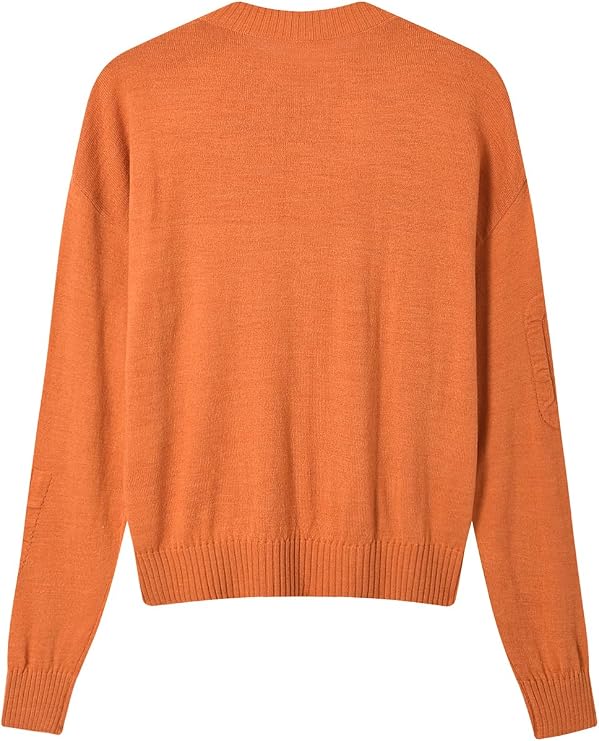 Women's Long Sleeve Cozy Knit Sweater Casual Loose Pullover Jumper Tops