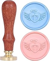 Vista 9 de Bonito sello de cera de pata de perro, sello de cera de sellado vintage Yoption ideal para adornar tarjetas de Navidad, sobres, invitaciones