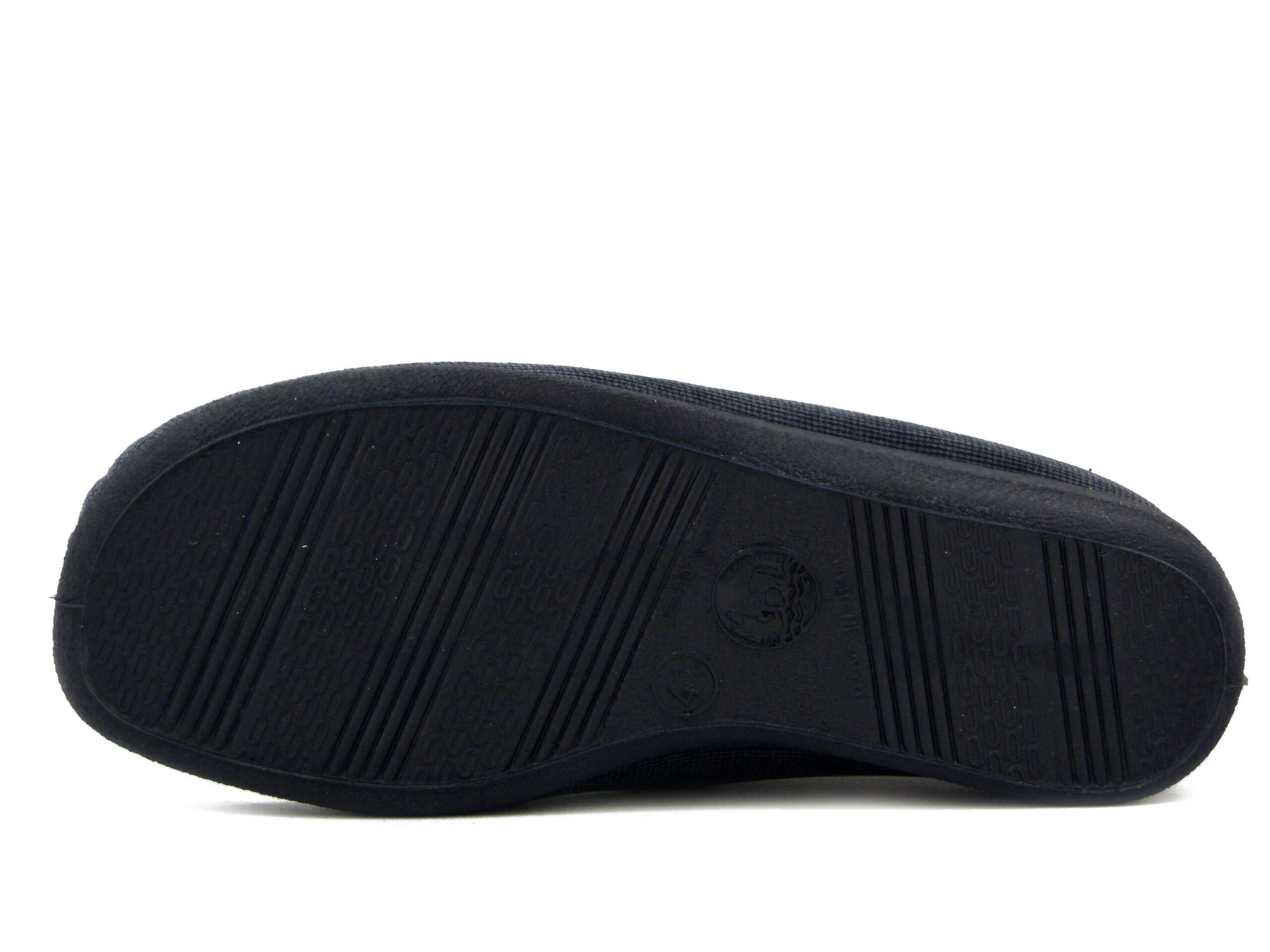 EMANUELA 968 Blu Pantofole Uomo Lavabili in Lavatrice A 30 Gradi Zeppa 2,5 CM