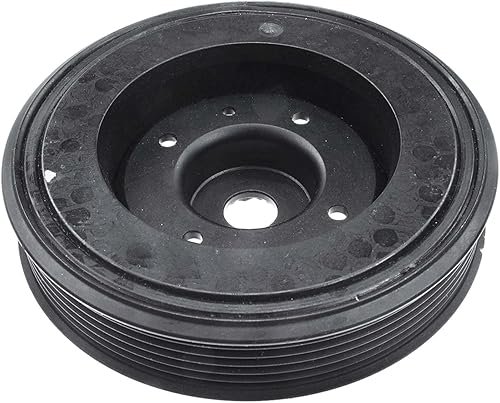 A-Premium Polea equilibradora armónica del motor - 1.8L 2.0L - Compatible con Volkswagen y Audi y Seat Cars - 05-20 - Jetta, Passat, Golf, Tiguan,