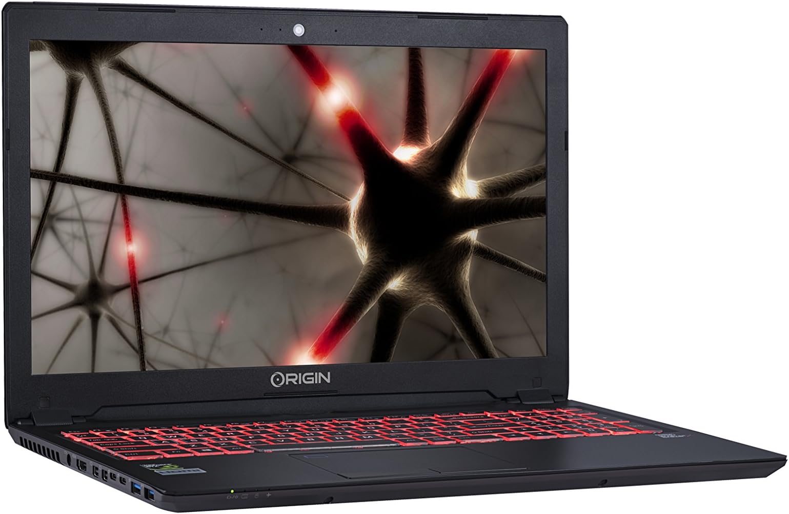 Origin PC EVO15S-1080p-1070Max-Q i7-7700HQ256GB1TB 15.6-Inch Gaming Laptop (Black)