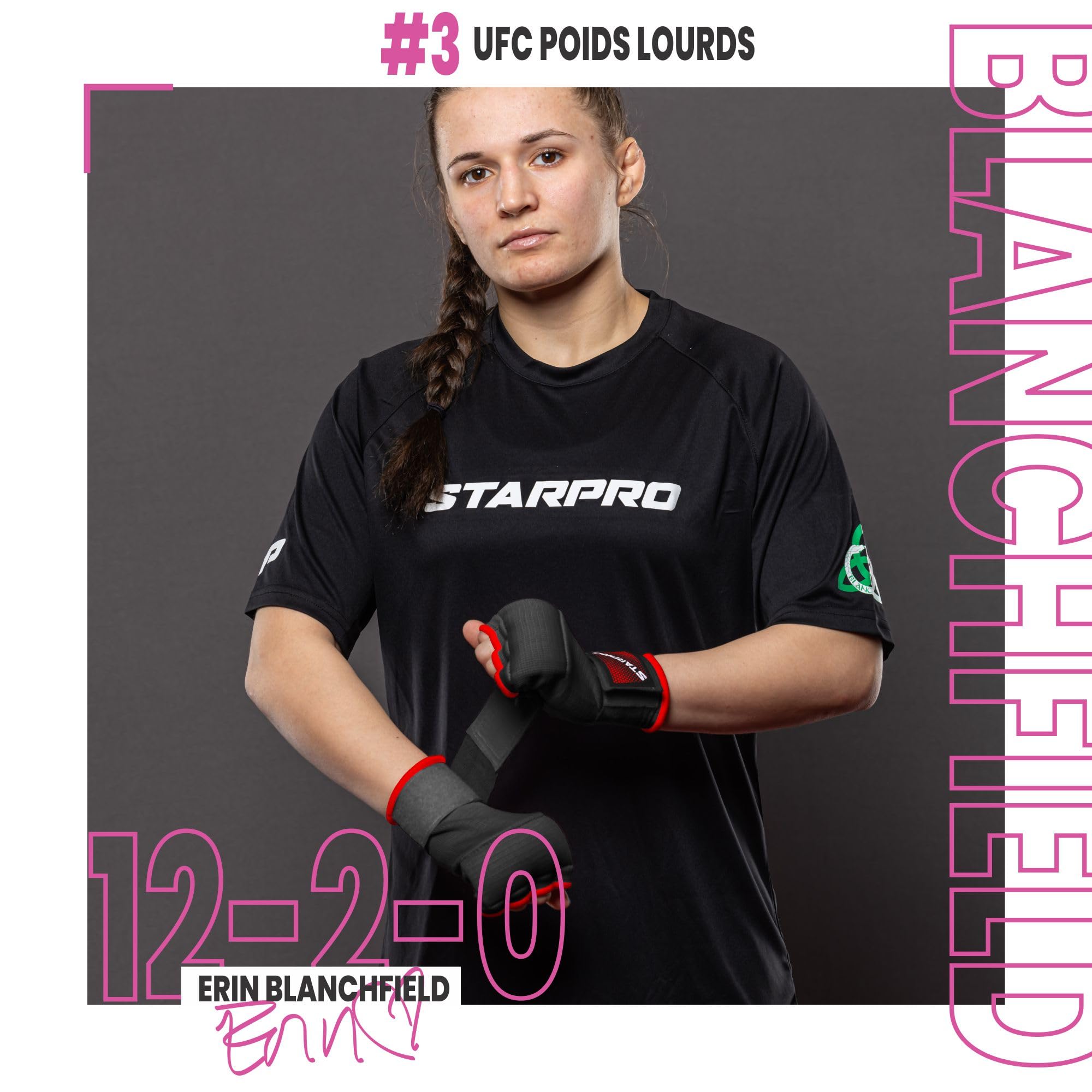 Starpro Bande Boxe sous Gants Intérieurs et Protecteur de Poing et de Pouce pour la Formation en Boxing, Sparring, Muay Thaï, Kickboxing, MMA, Arts Martiaux et Combat Training - Couleurs Variées