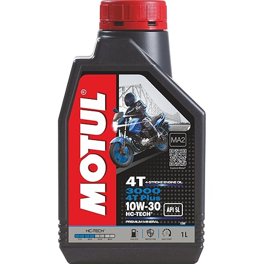 Motul 3000 4T Plus Engine Oil 1 L