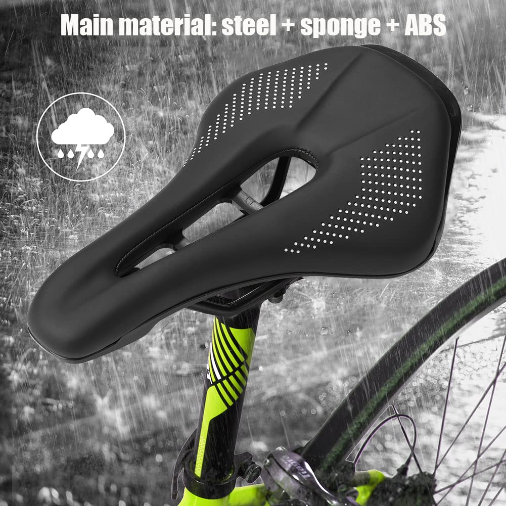 Housse Selle Velo Selle De Vélo Confort GORIX - Mousse épaisse, Rail Acier, 24 Couleurs, Pour VTT Et Route (homme/femme) Selle De Vélo Confortable