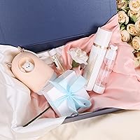 Vista 6 de Aimyoo Caja de regalo plegable azul marino con tapas de cierre magnético 13.8x9x4.3 pulgadas, cajas grandes para propuesta de dama de honor