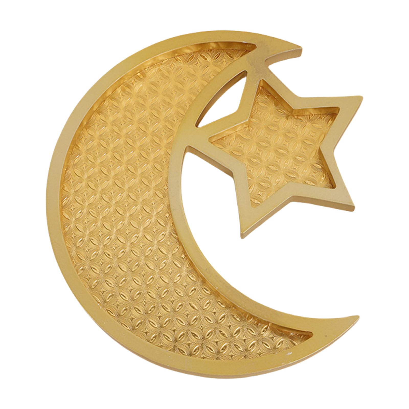 Kalttoy C Eid Serving Tray With Star And Shape Decorative Serving Tray Perfect For Eid And Festival Table Setting