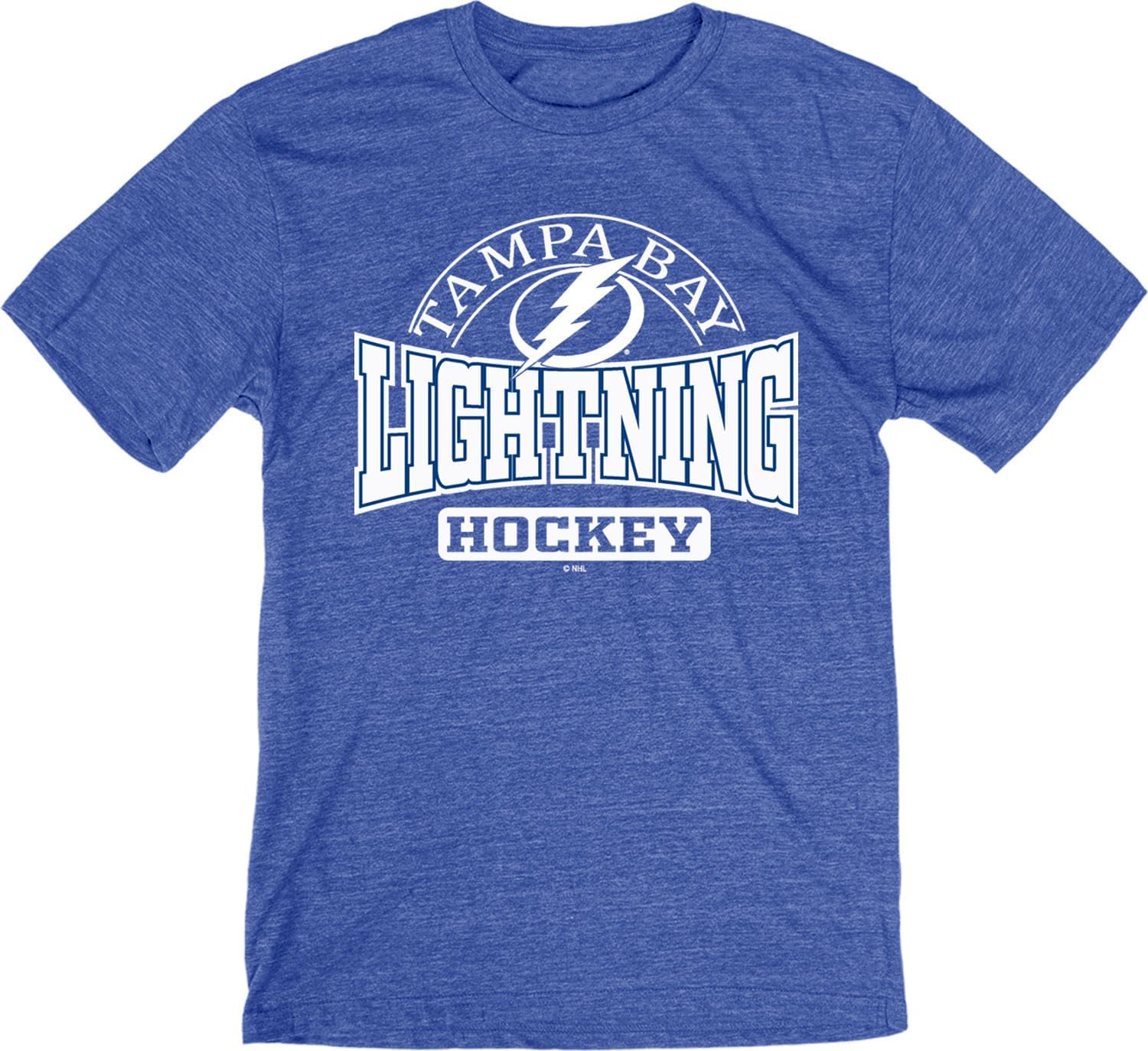 Blue 84 NHL Mens NHL Officially Licensed Tri-Blend T-Shirt Beards - Image 3