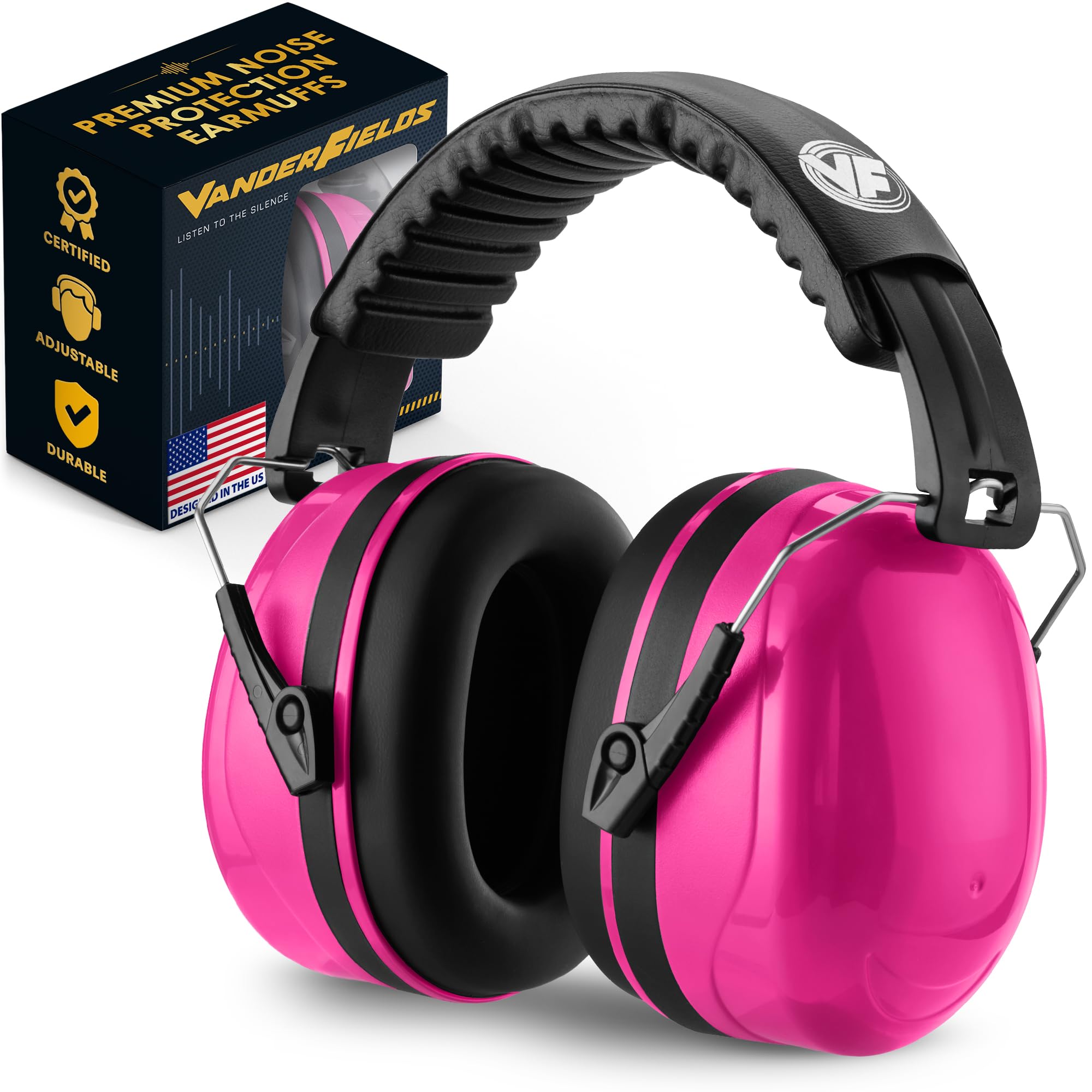 Noise Reduction Earmuffs - 35dB Protection -9