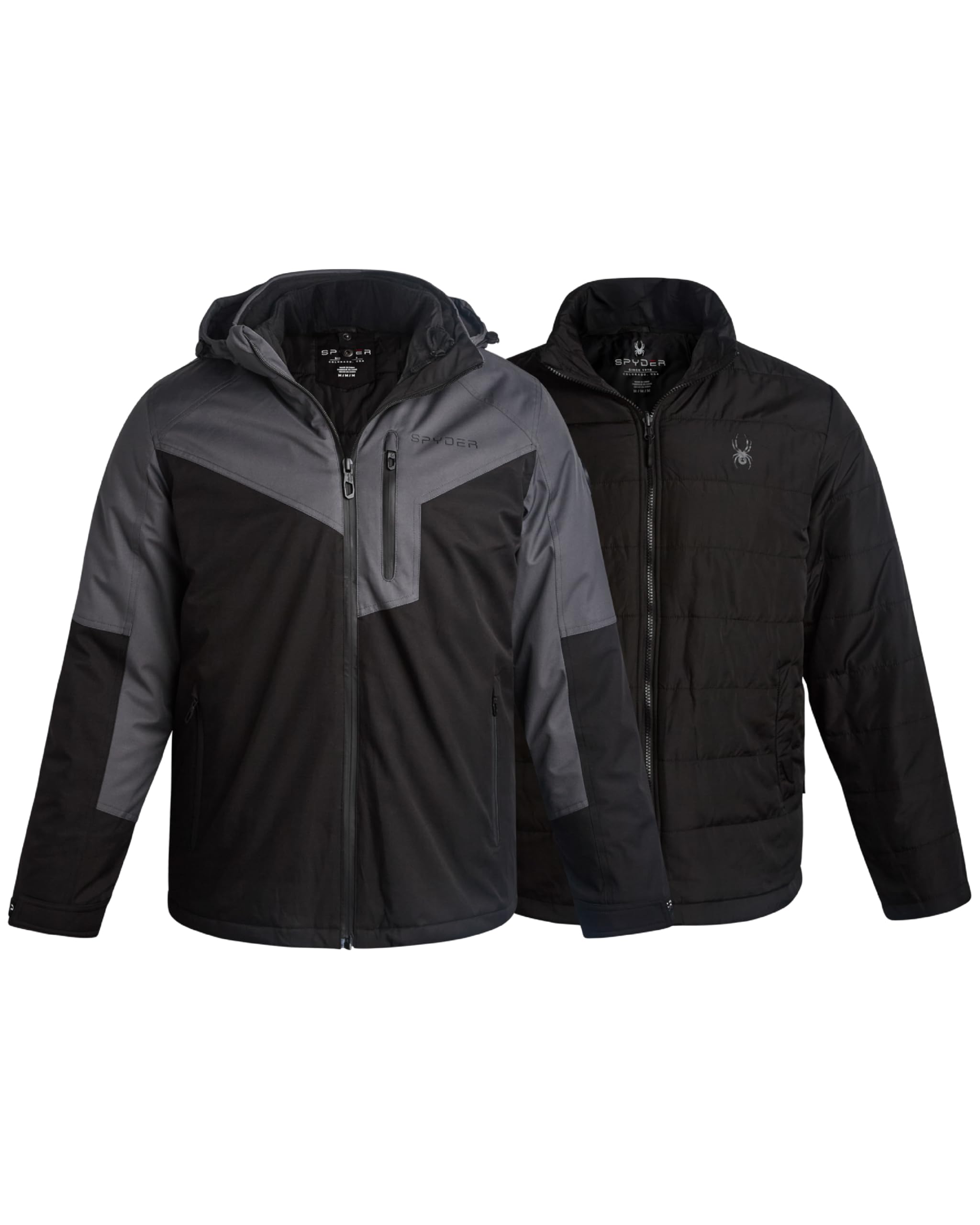 Spyder Men's 3-in-1 Ski Jacket