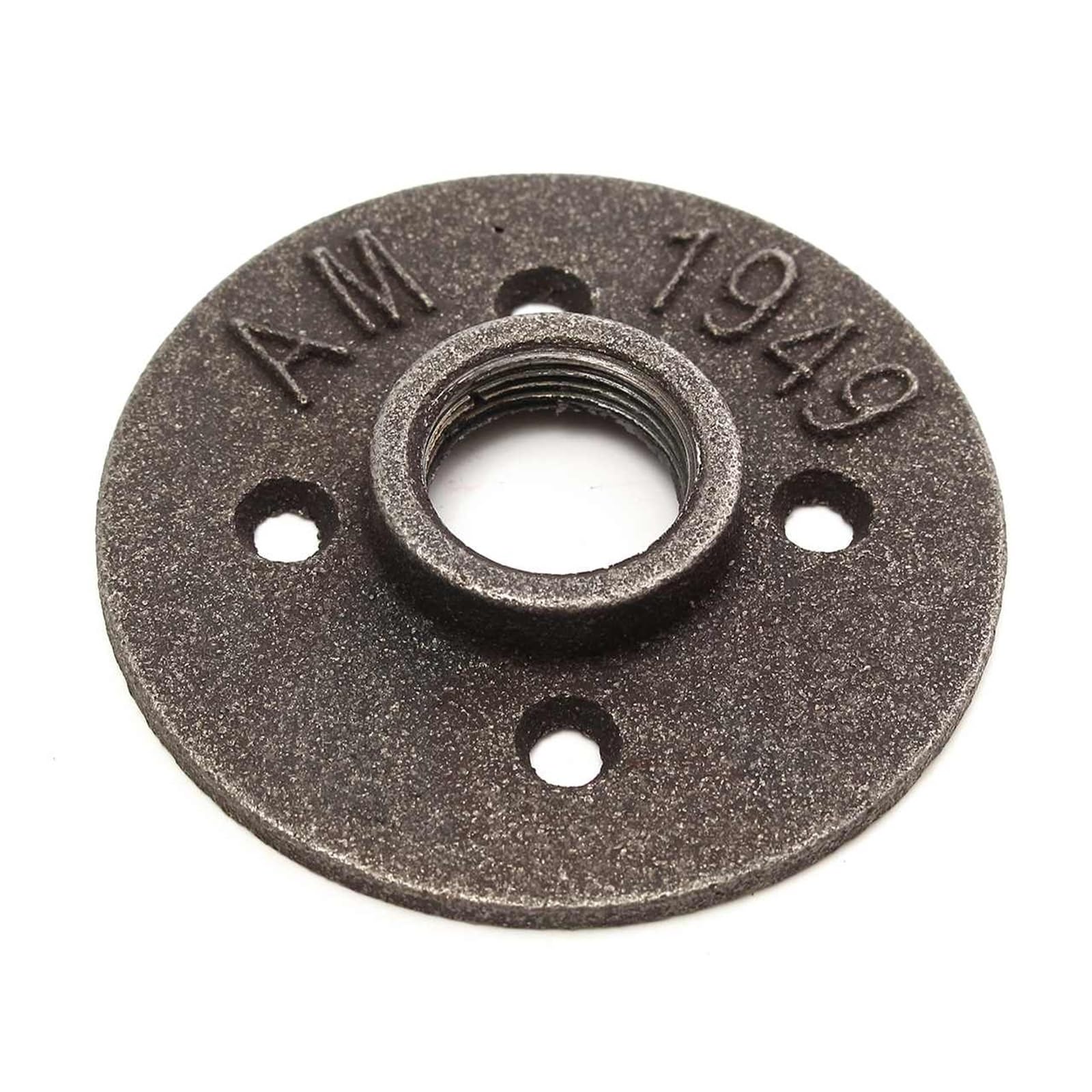 Ozliyy One Color Flanges 1Pcs Iron Pipe Fittings Plumbing Wall Mount Floor Antique Dn20 Flange Piece Hardware Tool Cast Decorative