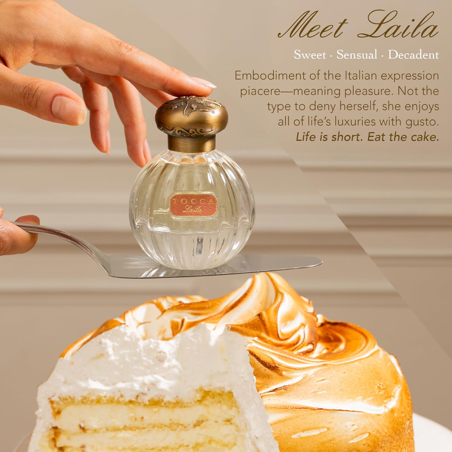 Tocca Laila Women's Perfume Travel Spray, 0.34 oz. (10 ml) - Bergamot, Vanilla & Amber, Sweet and Decadent Eau de Parfum - Image 3