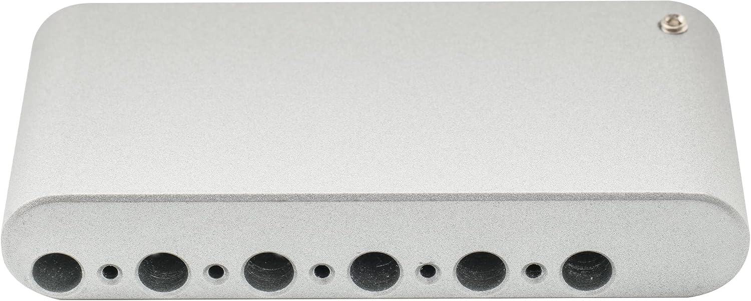 Musiclily Ultra 52.5mm (2-1/16 inch) String Spacing Solid Steel Push-in Style Tremolo Block for Strat Style Electric Guitar Wilkinson M Series Bridge, 36mm Tall