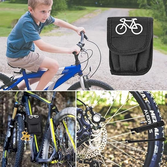 Bike Tool Kit, 17 in 1 Multifunction Bike Tools & Equipment, Bike Repair Kit, Puncture Repair, Repair Tool, Bicycle Tire Patch Kit for Bike